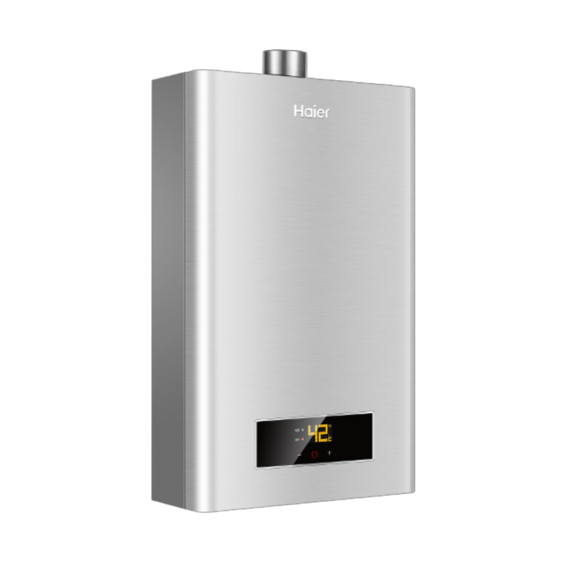 海尔 JSQ25-13J(12T)强排式即热13升燃气热水器 银色 银色
