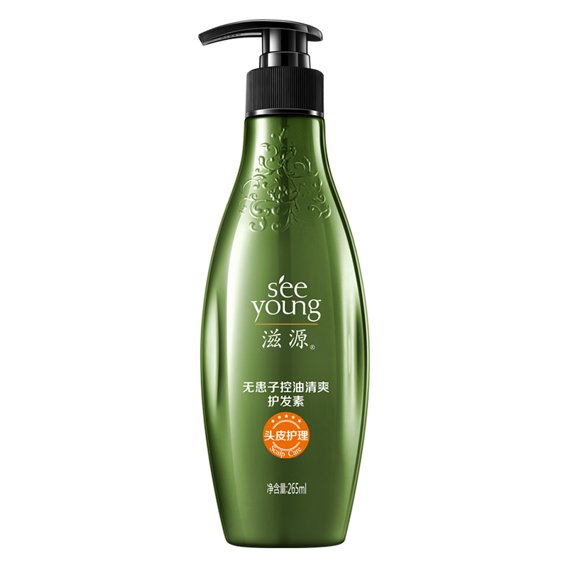 滋源（seeyoung） 无患子控油清爽护发素265ml （单位：瓶）松石绿