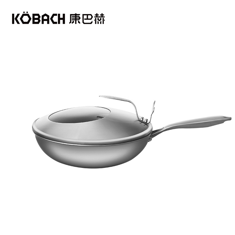 康巴赫-诺曼蜂窝304炒锅CNM32A1（单位：套） 银色