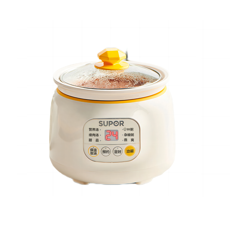 苏泊尔（SUPOR） 电炖盅 DG10YC823 1L 白色（单位：台）