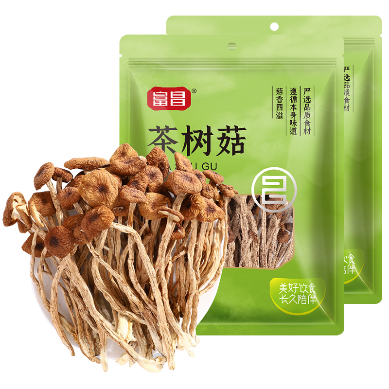 富昌茶树菇250g*2 拿铁色