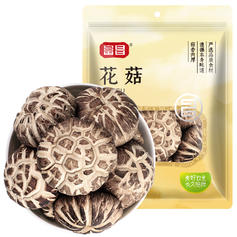 富昌花菇300g*2 拿铁色