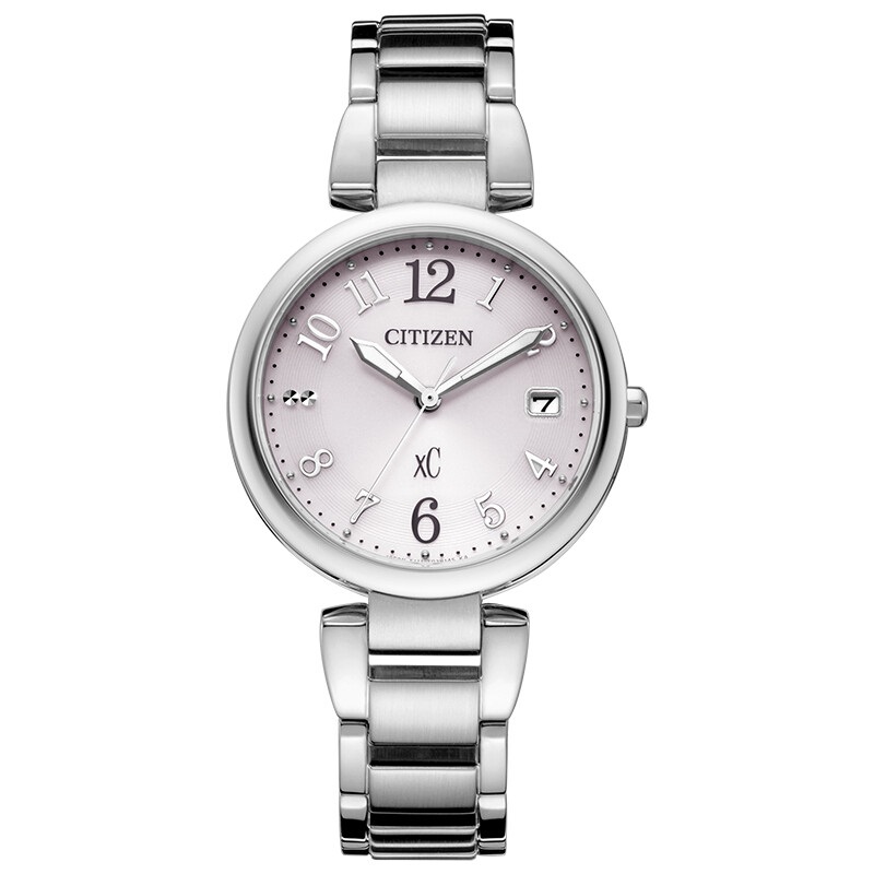 Citizen西铁城 xC系列 光动能手表时尚商务女表EO1190-54W 茱萸粉