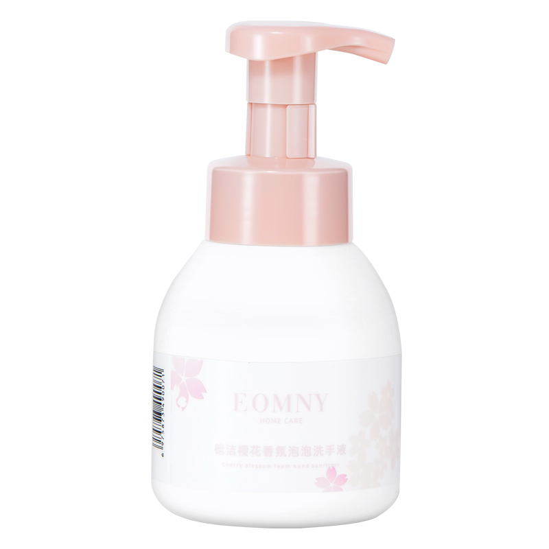 德洁樱花香氛泡泡洗手液300ml/瓶 粉色