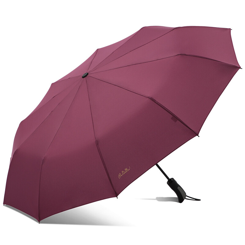 天堂 30729ELST 10骨 一键开收全自动伞 红色（单位：把）