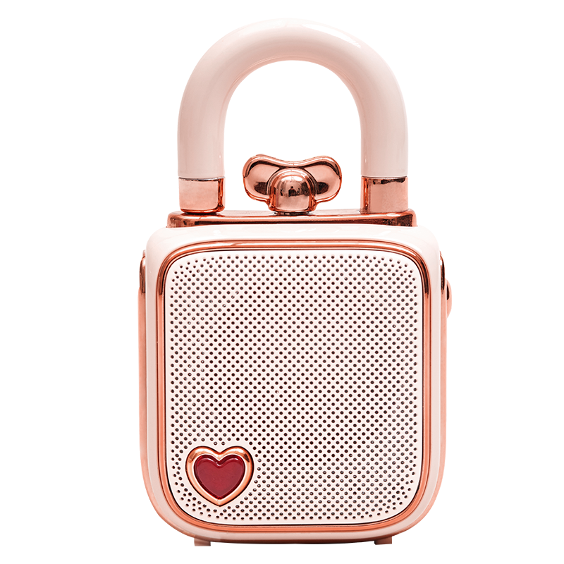 Divoom同心锁Lovelock 粉色