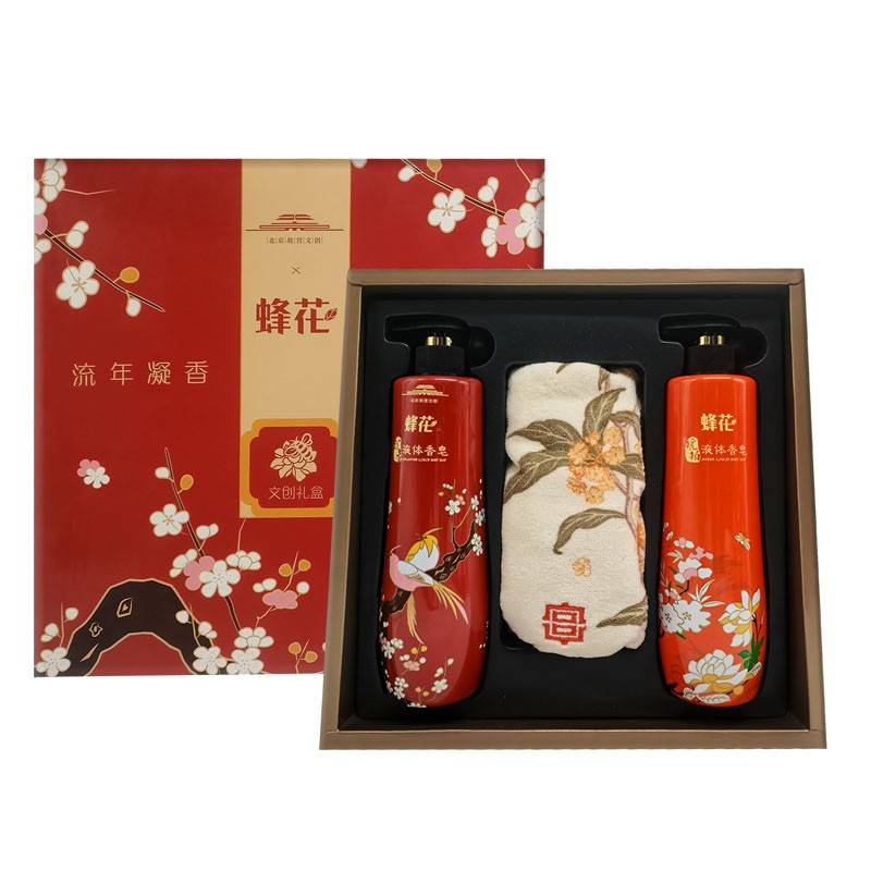 蜂花x故宫文创礼盒套装3  500g*2（单位：盒） 混色