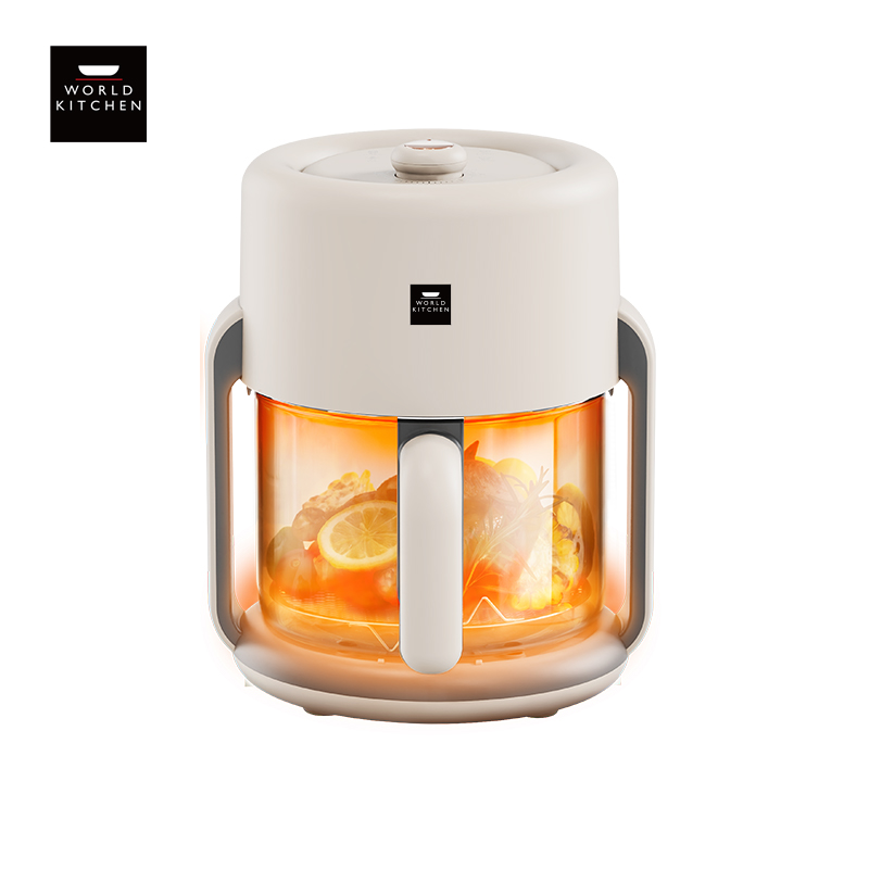 WORLD KITCHEN WK-GJG4002/KZ 玻璃空气炸锅 4.2L 白色（单位：台） 白色