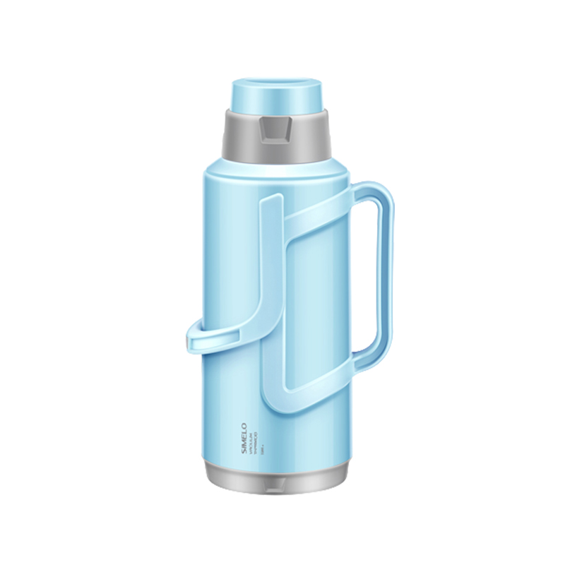 SIMELO印象京都玻璃内胆明月保温瓶3.2L（单位：个） 典雅蓝
