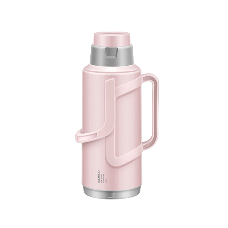 SIMELO印象京都玻璃内胆明月保温瓶3.2L（单位：个） 优雅粉