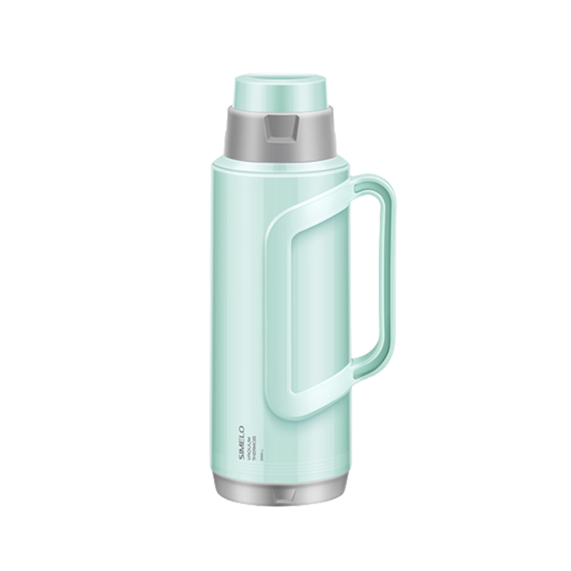 SIMELO印象京都玻璃内胆明月保温瓶2.0L（单位：个） 抹茶绿