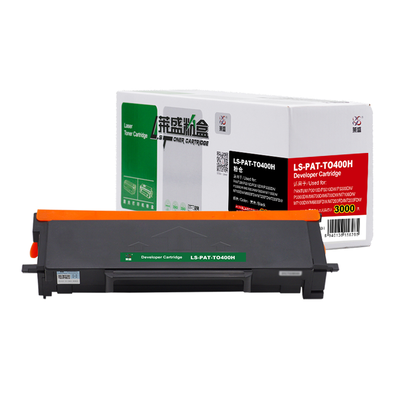 莱盛 LS-PAT-TO400H 粉仓 高容 黑色 全新 有芯片 3K 15支/箱 黑色