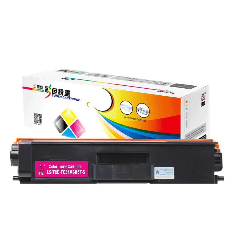 莱盛 LS-TOE-TC31M6K5T-S 激光打印机粉仓 全新 品红色 1.8k 15支/箱 红色