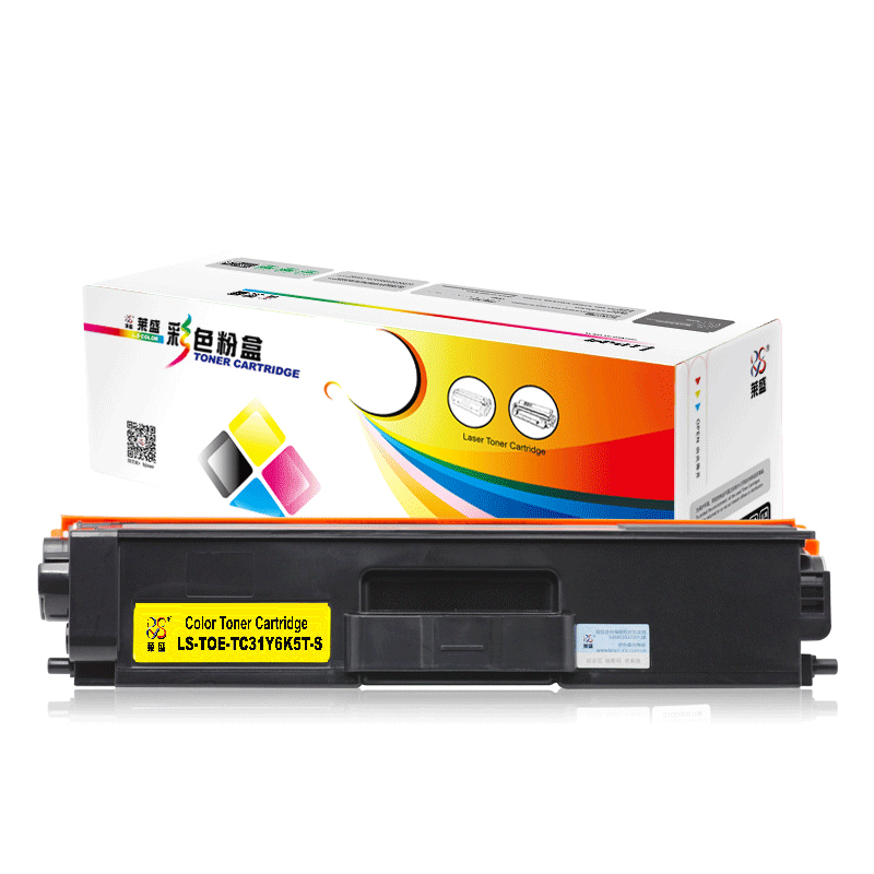 莱盛 LS-TOE-TC31Y6K5T-S 激光打印机粉仓 全新 黄色 1.8k 15支/箱 黑色
