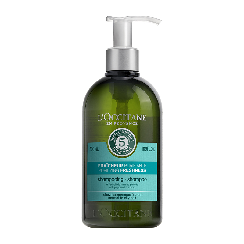 欧舒丹5合1草本菁纯纯净洗发露500ml  