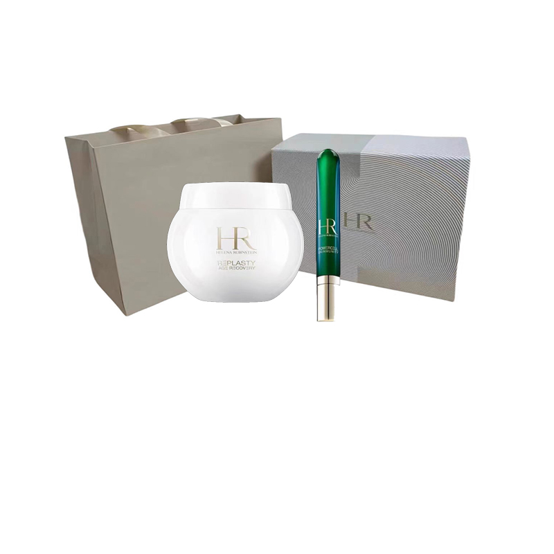 赫莲娜护肤套装（白绷带50ml+悦活亮彩眼霜15ml） 象牙色