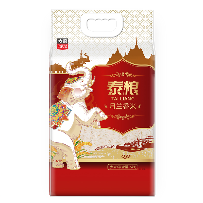 太粮泰粮月兰香米5kg籼米大米 枫叶色