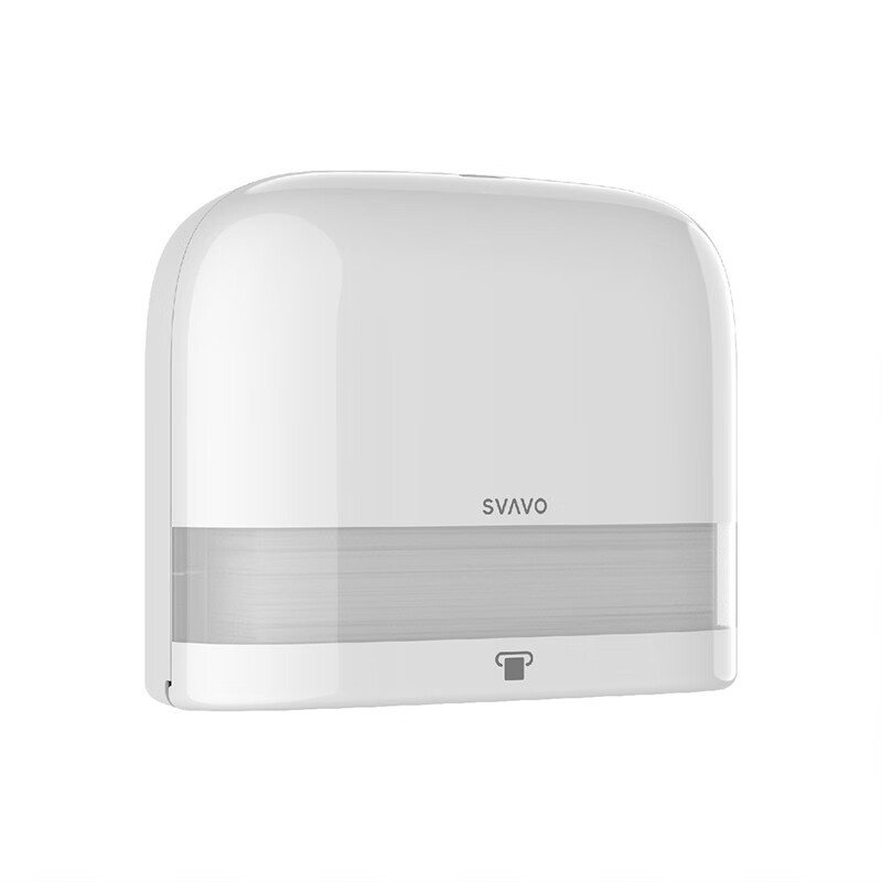 瑞沃（SVAVO）擦手纸巾盒壁挂式免打孔 ZM-060(个） 白色