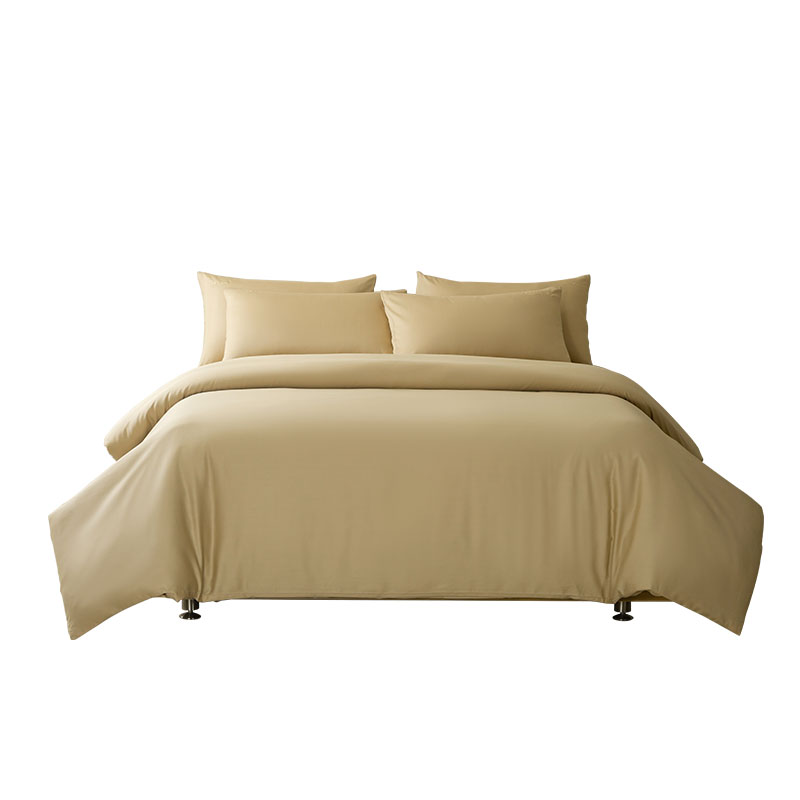 KENZO素色贡缎4件套 KGD-011（单位：套）（新疆、西藏地区不发货） 奶茶杏