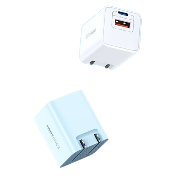 remax苹果氮化镓充电器 iphone14快充套装33W充电头PD数据线单位：个 白色