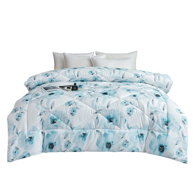 伊兰超柔中空被YL-2407 200*230cm（床） 蓝色