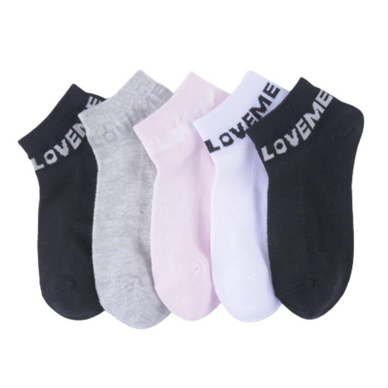 恒源祥休闲女船袜礼盒（五双装）HYX010WZ/22-24cm混色（单位：盒） 混色