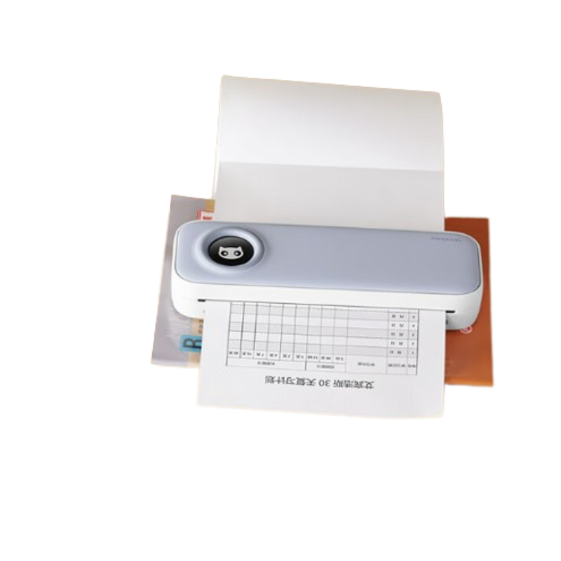 作业帮喵喵机A4高清错题学习打印机错题整理神器无墨便携桌面热敏打印机家用 F2S标准版 单位：台 白色