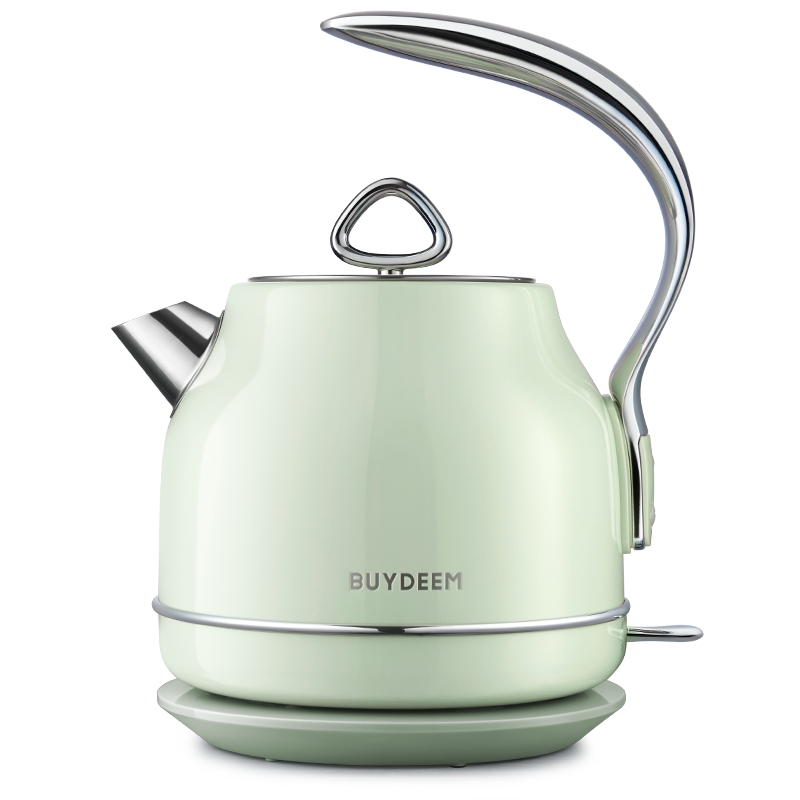 北鼎（Buydeem）电热水壶1.2L 家用烧水壶开水壶 304不锈钢烧水器 K203  单位：个 浅杉绿