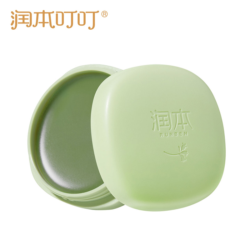 润本紫草修护膏（薄荷型）20g(单位:盒) 军绿色