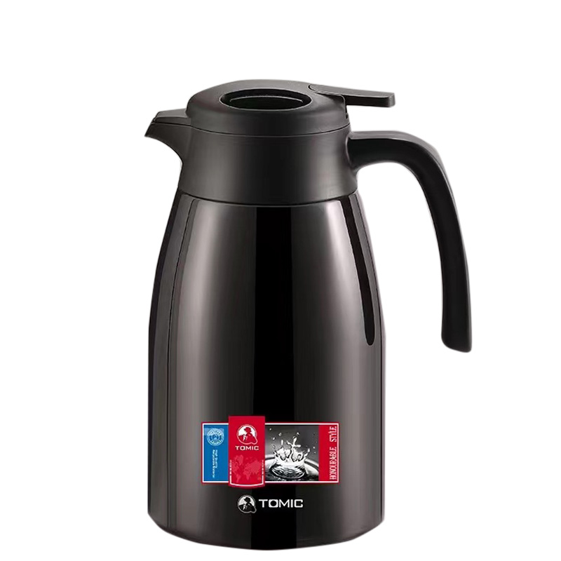 特美刻（TOMIC）TJ10009 大容量家居壶 2L 咖啡色（单位：个） 咖黑色