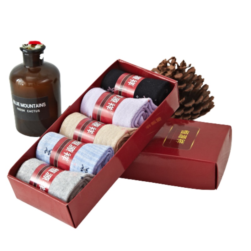 恒源祥精梳棉女袜礼盒（五双装）HYX005WZ/22-24cm混色（单位：盒） 混色