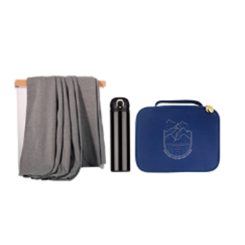 又见美物融合系列温暖三件套礼盒C款EB3Z07（单位：套） 蓝色