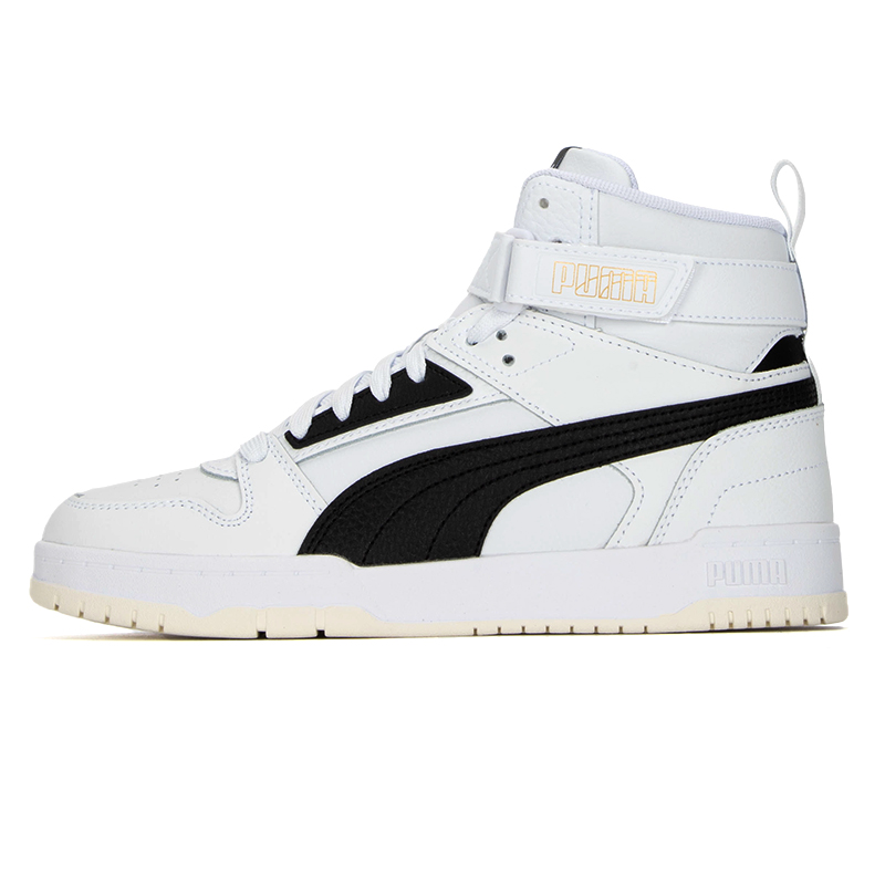 彪马（PUMA）男鞋女鞋 休闲鞋 运动鞋轻便户外休闲鞋轻便高帮鞋子 385839-01 白色 42.5