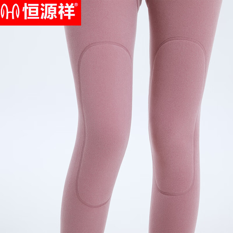 恒源祥女士羊毛护膝保暖裤TC-5002（单位：条） 紫色 M