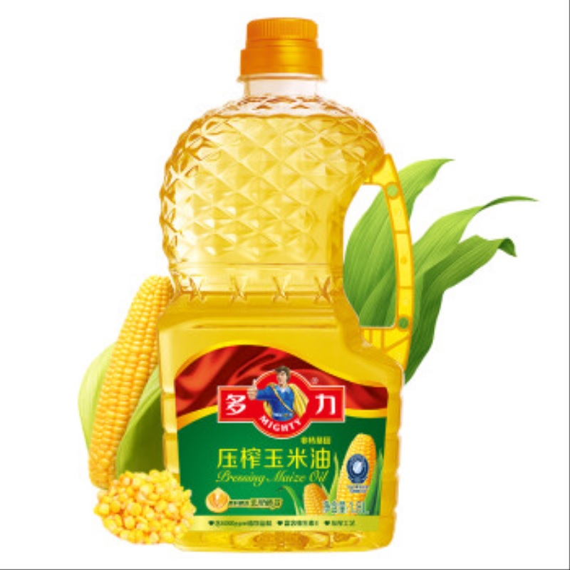 多力压榨玉米油1.8L 非转基因食用油（单位：桶） 黄色