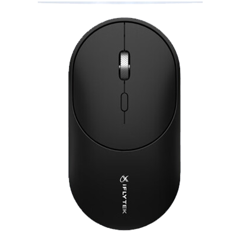 科大讯飞 无线蓝牙鼠标Lite M320办公鼠标 轻音按键 无线外设 轻薄便携 智能语音输入打字翻译 白色