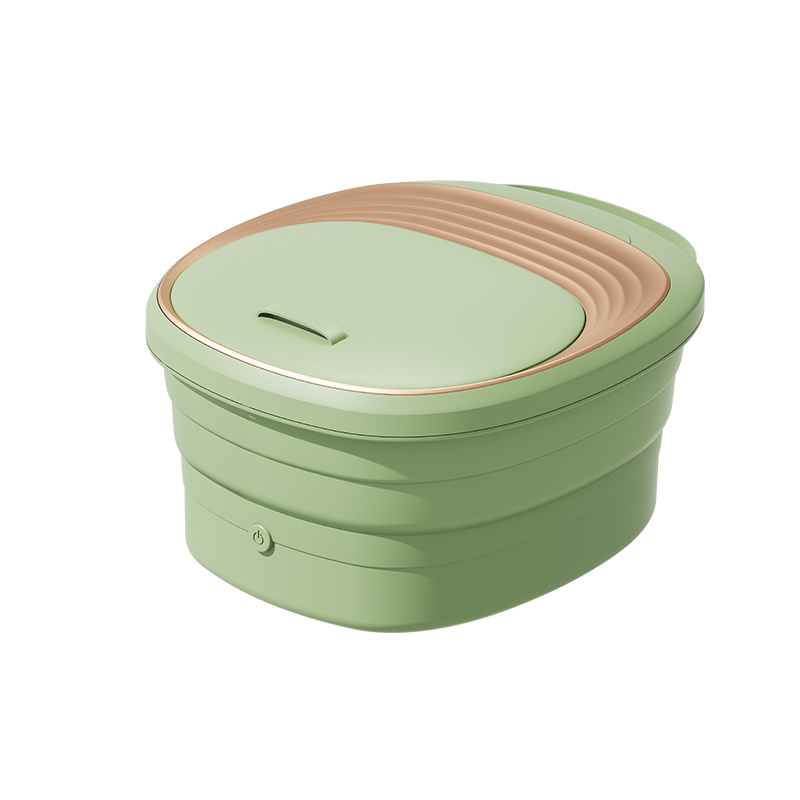 艾优复古折叠足浴盆Z01 浅杉绿