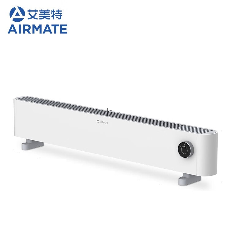 艾美特（AIRMATE） 石墨烯踢脚线取暖器客厅卧室办公居浴两用移动地暖HD22-K1 本白色