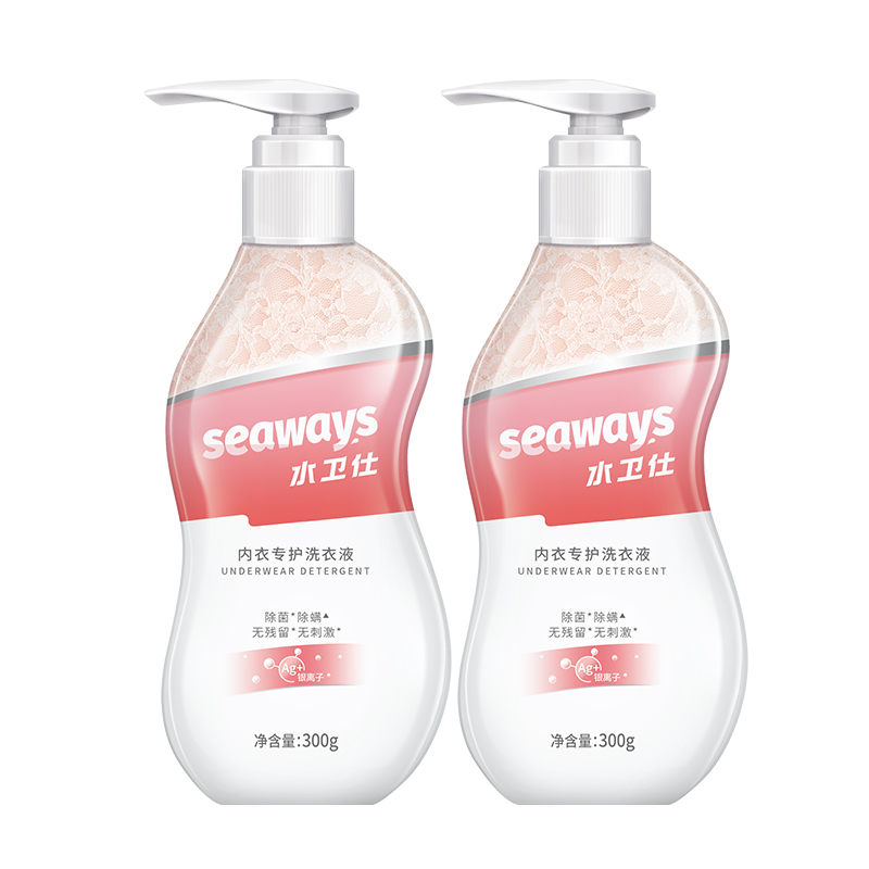 水卫仕内衣专护洗衣液300g&times;2瓶 粉色