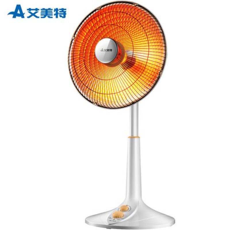 艾美特（AIRMATE）取暖器/小太阳92厘米台立两用高度可调节定时暖气扇烤火炉 HF1214T-W 本白色