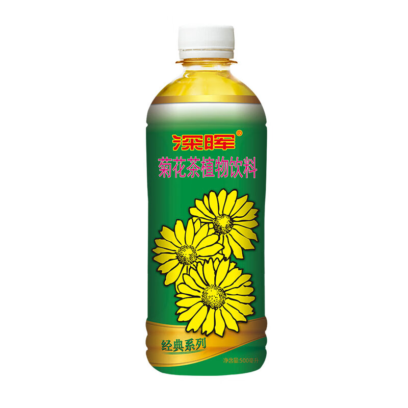 深晖【瓶装】菊花茶饮料500ml*15瓶*1箱 菊花茶饮料500ml*15瓶*1箱