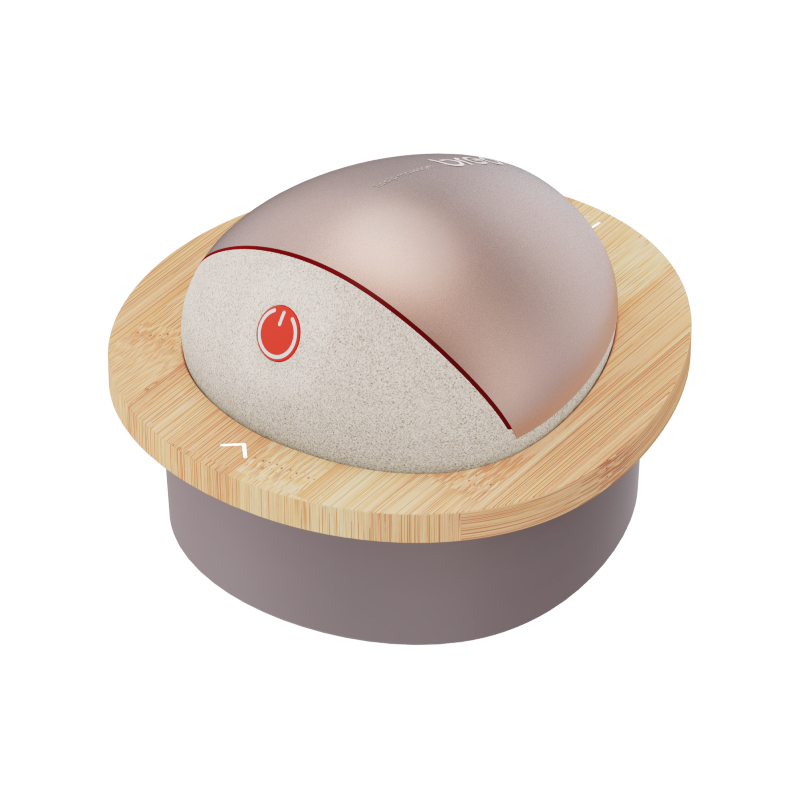 倍轻松（breo）scalpmini2头皮按摩器 头部按摩器按摩仪 淋浴可用 七级防水 单位：台 赤光金色