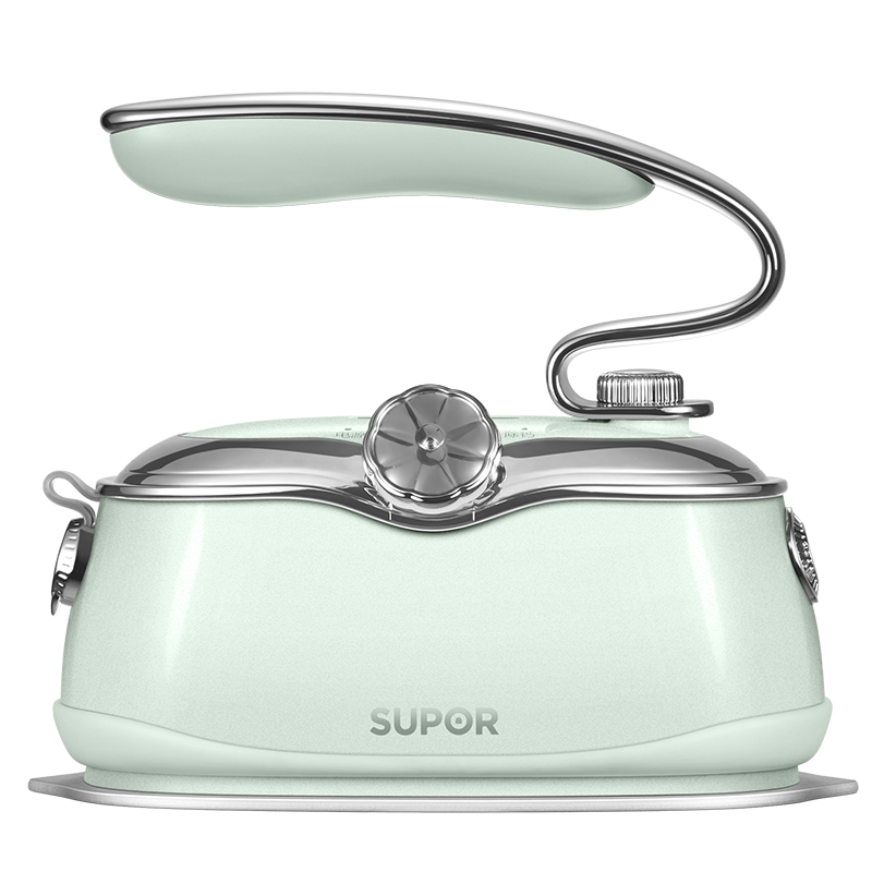 苏泊尔（SUPOR）1500W手持挂烫机GH-300C家用熨烫机110ML/台 绿色