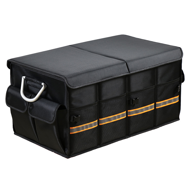 三极 TP2008 汽车收纳箱车载整理箱  单位：个 大号60*35*30cm 黑色