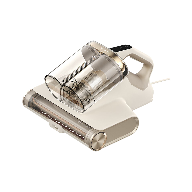 追觅除螨仪D20 Pro 强劲捶打加热除螨绿光显尘双杯家用大吸力紫外线杀菌除湿除单位：个 香槟色