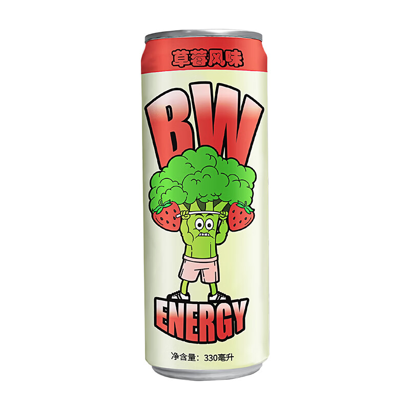 BW西兰花战草莓味散装330ml*6瓶 草莓味散装330ml*6瓶