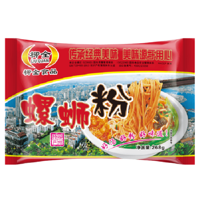柳全（LIU QUAN）螺蛳粉经典款268g*5   经典款