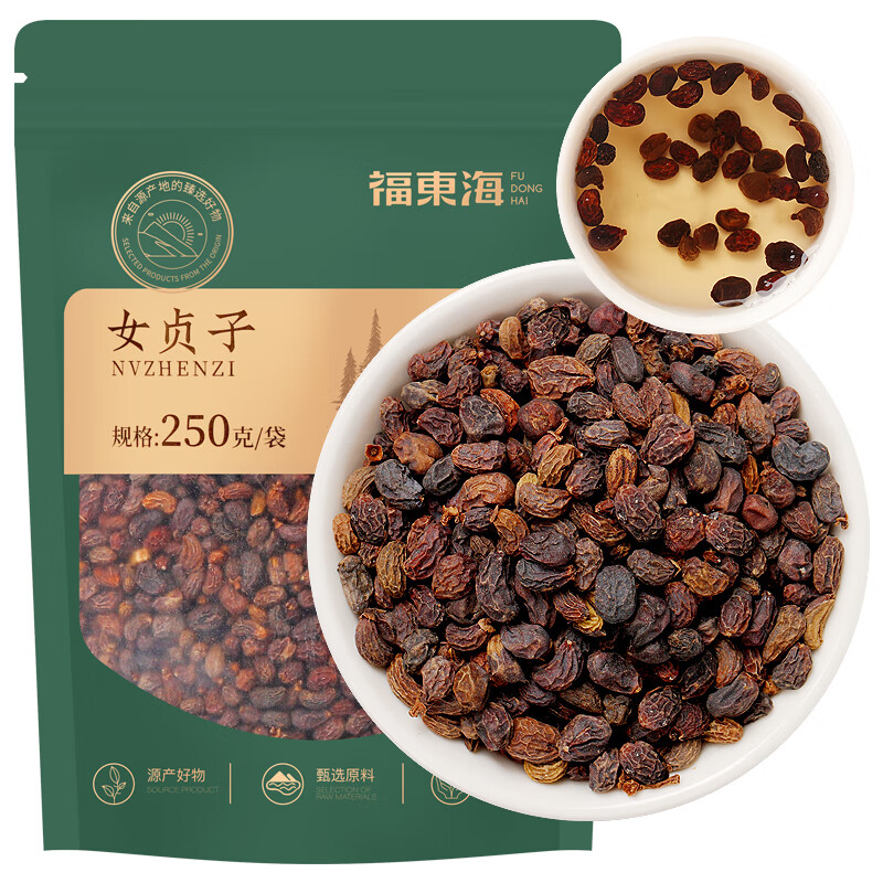 【福东海】女贞子250克 *1袋 女贞子250克 *1袋