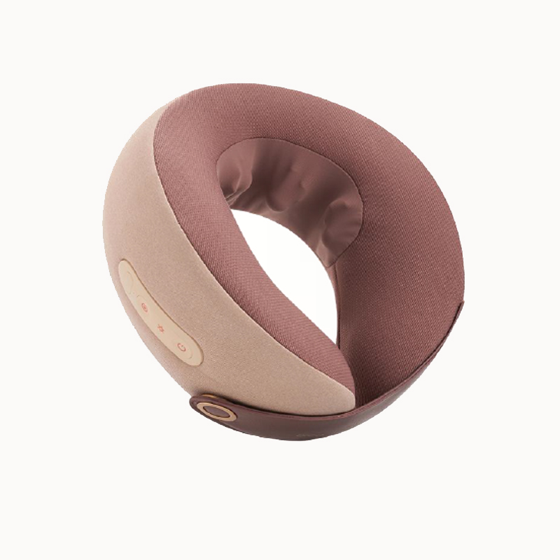 倍轻松（breo）Neck C2 颈椎按摩器 肩颈护颈按摩仪 环颈U型枕热敷揉捏按摩枕 单位：台 环颈按摩器C2 赤光金色