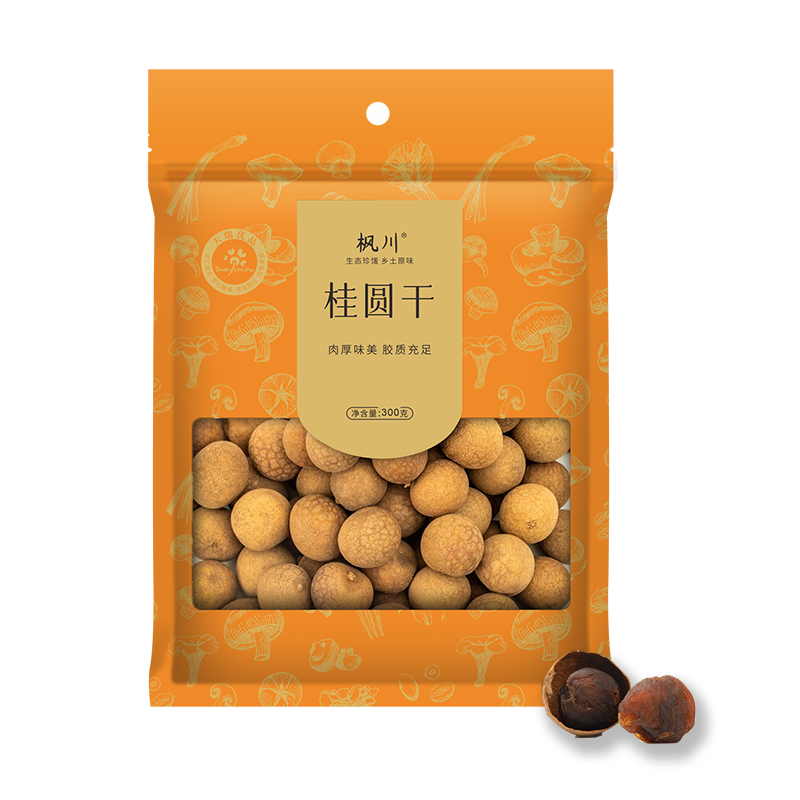 枫川 桂圆干300克 TR-025（单位：袋） 白色